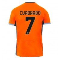 Fotballdrakt Herre Inter Milan Juan Cuadrado #7 Tredjedrakt 2023-24 Kortermet